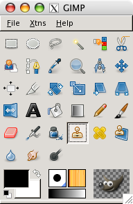 Clone tool icon in the Toolbox