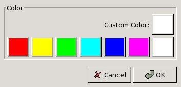 „Colorify” filter options