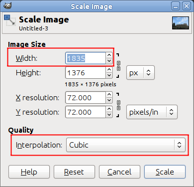 best image format for web scaling