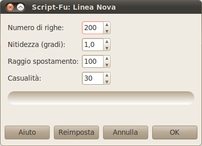 Opzioni di «Linea Nova»