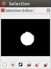 Remove Holes applied and the Selection Editor