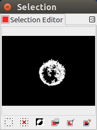 A selection and the Selection Editor