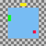 Horizontal ”Fill” alignment (bottom layer)