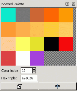 El diálogo Mapa de colores