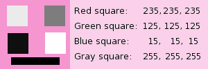 La opción monocromo está marcada. Rojo:100% Verde: 50% Azul: 0%. Conservar la luminosidad no está marcada.