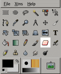 what is eraser tool
