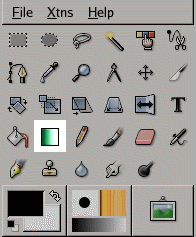 how png to gimp save 3.3. Gradient Tool