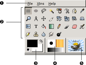 默认工具项外观