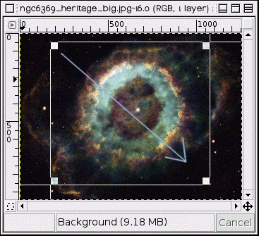 Select a Region to Crop