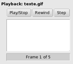 ”Playback” filter options