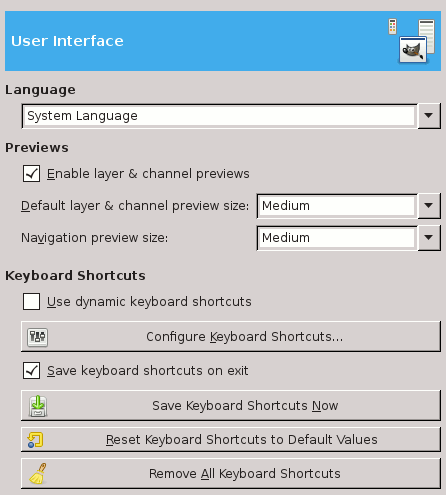 Assorted Interface Preferences