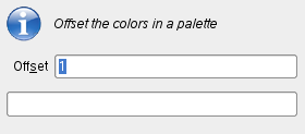 The Offset Palettedialog