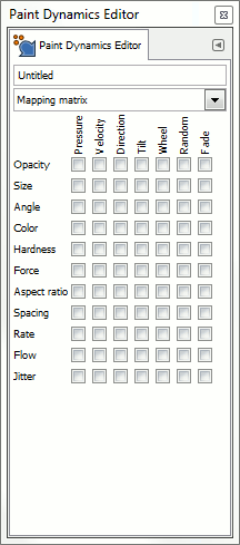 Editing Paint Dynamics