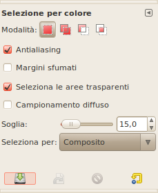 Tool Options Dialog