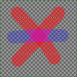 Illustration of Subtract Masks from Selection