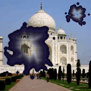 Example for the „Stain“ filter