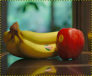 Παράδειγμα σύγκρισης χρωμάτων μετά την εκχώρηση μιας κατατομής (προφίλ)