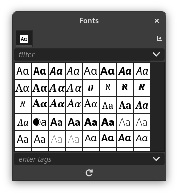 El diálogo de tipografías