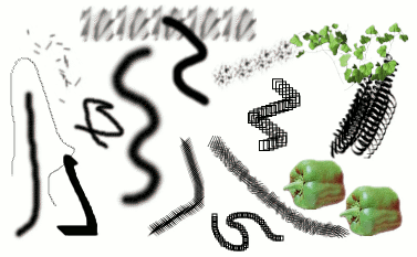 Ejemplo de pinceladas