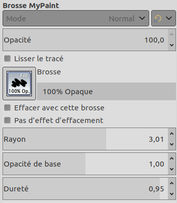 Tool Options Dialog