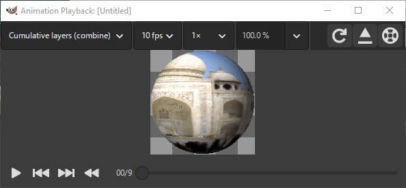 Playback filter options