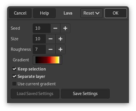 Lava options