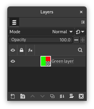 Merge visible layers example