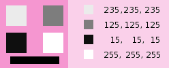 Rood: 100% Groen: 50% Blauw: 0%. Helderheid behouden niet geselecteerd.