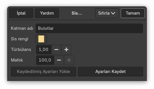 “Sis” seçenekleri