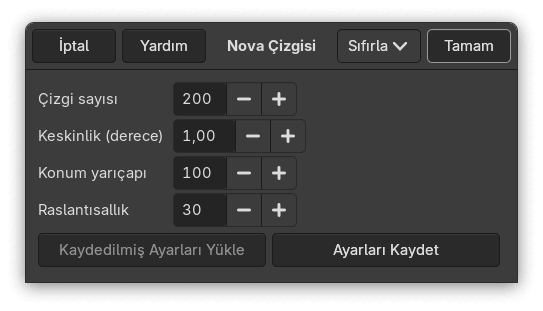 “Nova Çizgisi” süzgeci seçenekleri