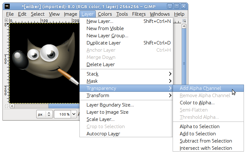 Gimp How To Add Image To Layer Tutorial 